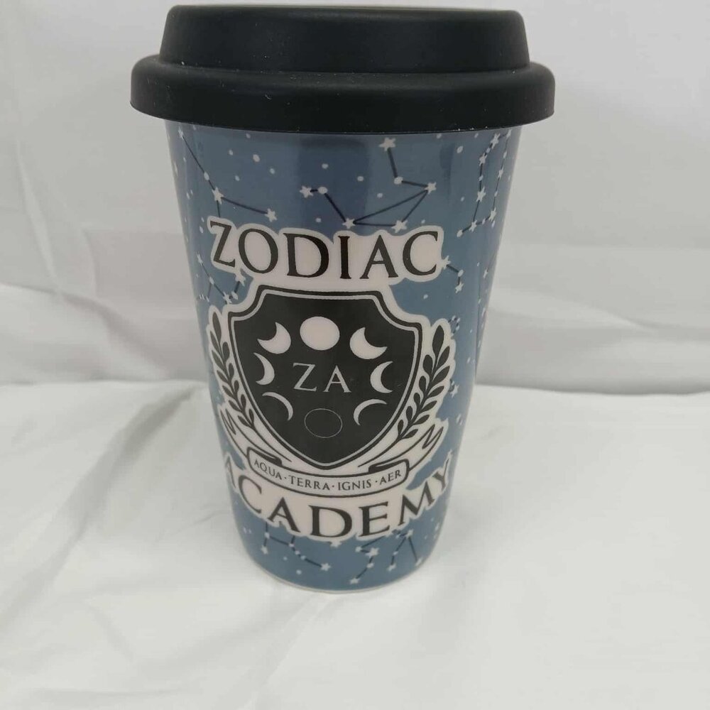 Zodiac Academy Coffee Cup wWth Rubber Lid